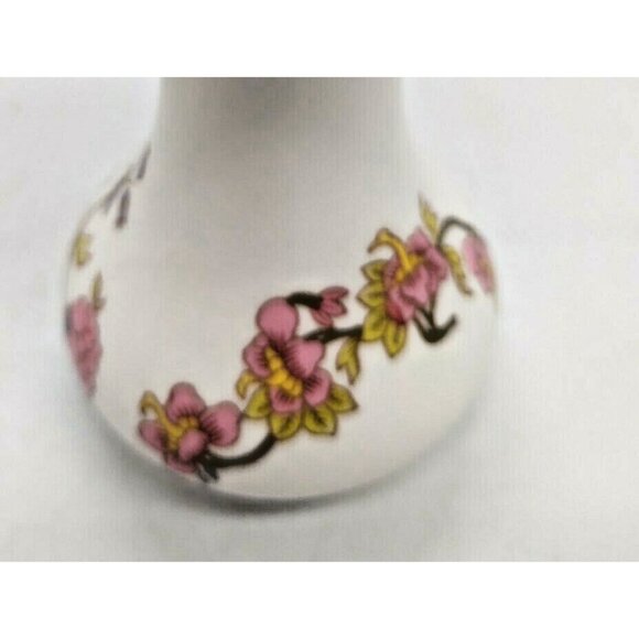 Aristocrat England Fine Bone China Hand Painted Bud Vase 4 1/4" - Picture 10 of 12